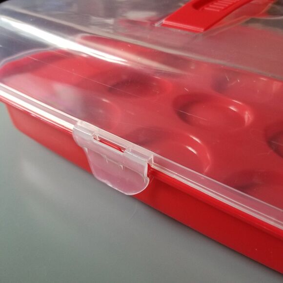 Cupcake/muffin carrier with cover - Picture 3 of 8